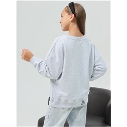 Свитшот "Детский" Серый Меланж