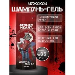 Шампунь для мужчин Atomic Heart, 2в1, тонизирующий, 400мл