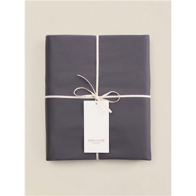 Пододеяльник 300ТС SL Home Graphite 150×220 см, сатин, 100% хлопок