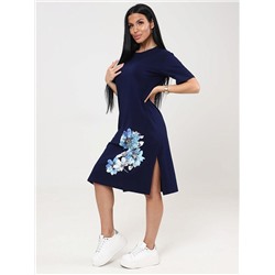 Туника Антуриум чернильный ИвК