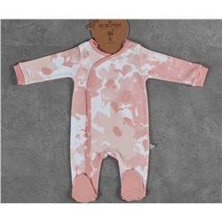 Комбинезон 12-18 месяцев для Младенцев Rosa Somon 12-18 Ay Baskılı Tulum - EcoCotton
