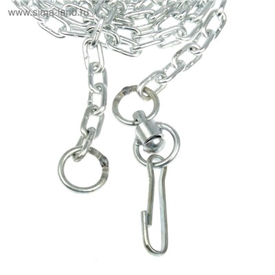Цепь привязочная с коротким звеном, 19×4 мм, длина 3 м