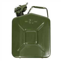 Канистра для топлива, металлическая, толщина стенок 0,8мм, 5 литров