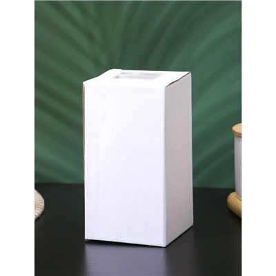 Банка для хранения сыпучих «Классика», 650 мл, 8.5×16 см, с пробковой крышкой, стекло