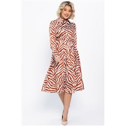 Платье Вайолет (оранжевое) П14775-45М