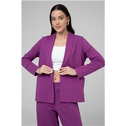 Жакет женский 25-450L3-44 яр.сливовый