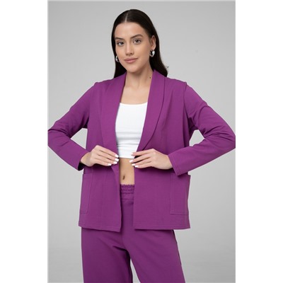 Жакет женский 25-450L3-44 яр.сливовый