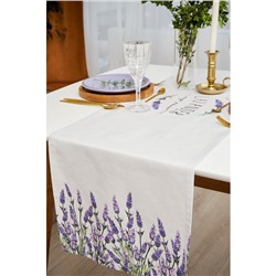 Дорожка на стол Этель Lavender 40×146 см, 100% хлопок, саржа 190 г/м²