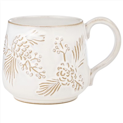 КРУЖКА КОЛЛЕКЦИЯ "PINE CONES", 14,7*10,6*10,2 СМ, 550 МЛ