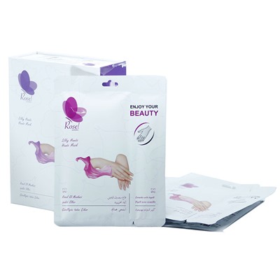 Маска + крем для рук Rosel Cosmetics Hand Mask Sillky 36 + 6 g