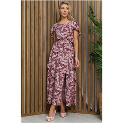 Платье Жара (бордовое) П13415-16М