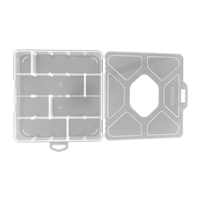 Органайзер универсальный средний, прозрачный матовый, 20 х 20 х 4.5 см Сибртех