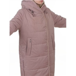 T-9115 LILAC Пальто зимнее женское (верблюжья шерсть)