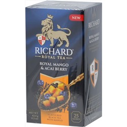 Richard. Манго и ягоды асаи карт.упаковка, 25 пак.