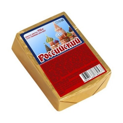 Продукт плавленый Российский, 70г