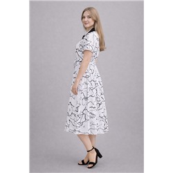 Женское платье 39065 / белый