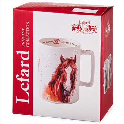 КРУЖКА LEFARD  "КОНИ В ДЕЛЕ" 400МЛ