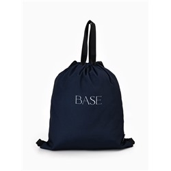 Мешок для обуви "Base", цвет графит, два вида ручек, 41х31 см