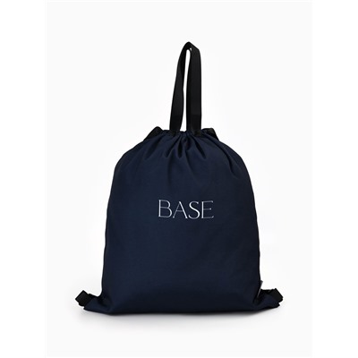 Мешок для обуви "Base", цвет графит, два вида ручек, 41х31 см