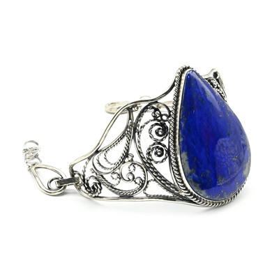 Браслет из лазурита, 19см.