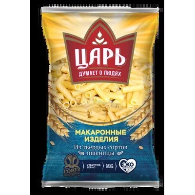 ЦАРЬ Макароны ТРУБОЧКИ гр.А в/с 400гр