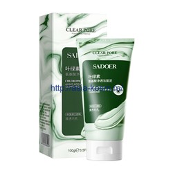 Очищающая пенка Sadoer с хлорофиллом и аминокислотами(80496)