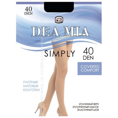 Колготки женские Dea Mia Simply 40 2-5 Conte Дроп