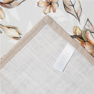 Фартук "Этель" Floral mood 70х60 см, 100% хлопок, репс 210 гр/м2