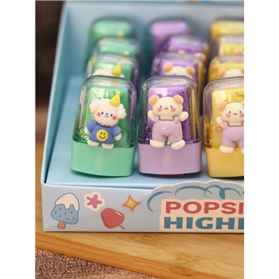 Маркер текстовыделитель "Animals trousers", mix, шоу-бокс 24 шт.