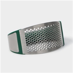 Пресс для чеснока Доляна «Эсмиральда», нержавеющая сталь, зелёный