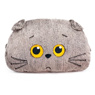 Мягкая игрушка "Автомобильная подушка Кот Басик" (24*25*8 см)