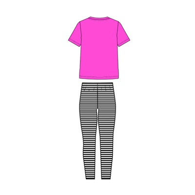 Комплект для девочки: футболка, леггинсы