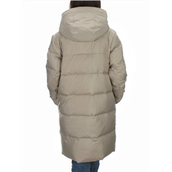 C223 GRAY/BEIGE Куртка зимняя женская (200 гр. холлофайбера)