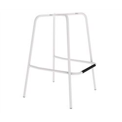 Стул барный SHT-ST19/S29
                        белый / белый муар