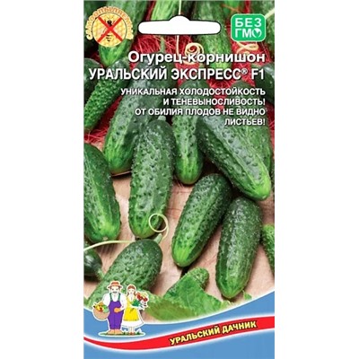 Семена Огурец-корнишон Уральский экспресс F1, арт.: 2348