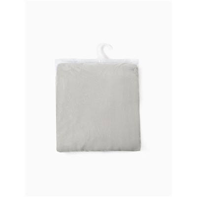 Простыня на резинке LoveLife 180×200×25 см, серо-зеленый, жатка, 100% п/э, 100 г/м²