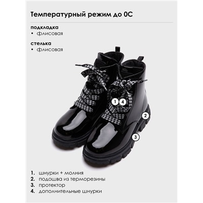 Ботинки демисезонные для девочки