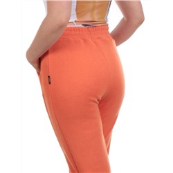 01 ORANGE Брюки спортивные женские на флисе (100% хлопок) 7986