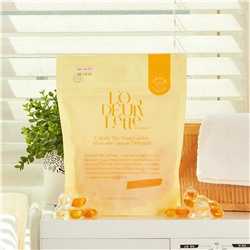 LODEURLETTE Капсулы для стирки белья с ароматом иланг-иланг / In England Colorfit The Ylang Garden All in One Capsule Detergent, 17 г x 30