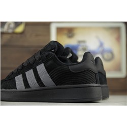 Зимние Adidas Campus из натуральной замши