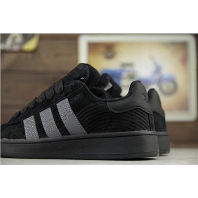 Зимние Adidas Campus из натуральной замши