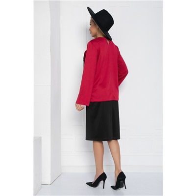 Костюм Анджело (черно-красный) К12588-25