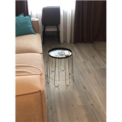 Столик журнальный SHT-CT6
                        золото / черный муар