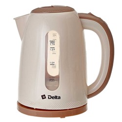 Чайник DELTA DL-1106 2200Вт 1,7л пластик Бежевый (8)