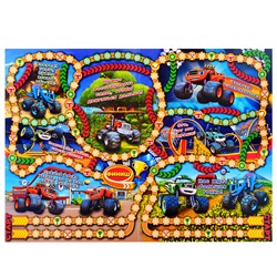 Настольная игра-ходилка "Супер джипы"