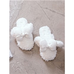 Тапочки «Маус» белые