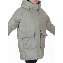 EB2819 OLIVE Куртка зимняя женская (200 гр. холлофайбер)