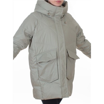 EB2819 OLIVE Куртка зимняя женская (200 гр. холлофайбер)