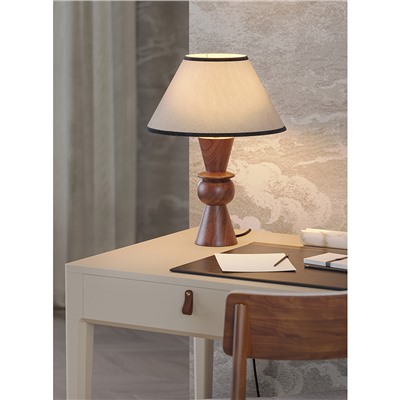 Светильник настольный Torhill, 13х38 см, бежевый