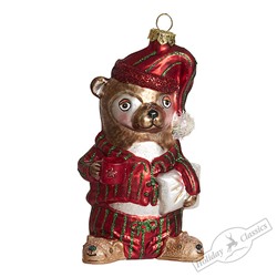 Сурок "Пижамная вечеринка" (стекло) 6,5х5х11,5 см